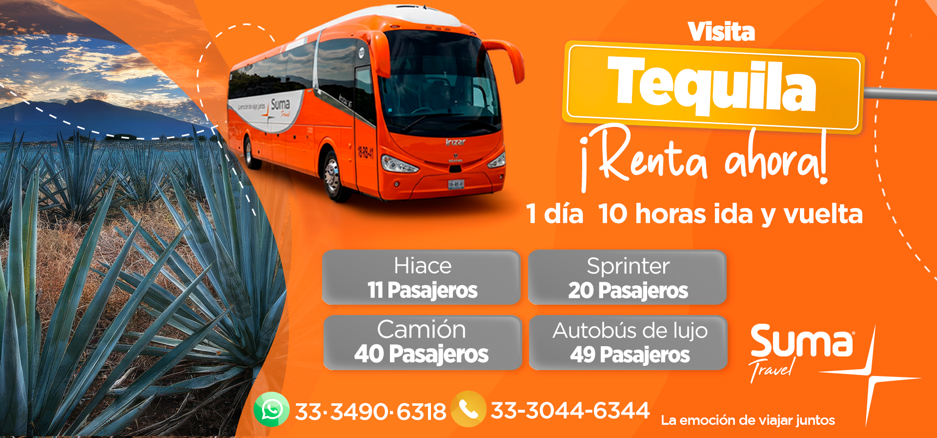 Viaje a Tequila con Suma Travel